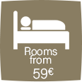 Minimum price for a bedroom 59€